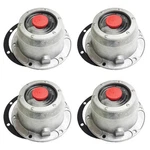 Set Of Aluminum Hub Cap For Trailer & Steer Axle Replaces Stemco 340-4195. Fixed Price $58.79.