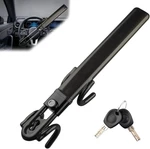 Steering Wheel Lock Heavy Duty Anti-theft Car Device With Double Hooks Design. Fixed Price $35.64.