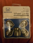 Honda Alloy Wheel Locks P/n 08W42-SHJ-100 New Sealed!. Fixed Price $24.50.