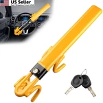Noeaike Steering Wheel Lock,heavy Duty Anti-theft Car Device With Yellow. Fixed Price $35.15.