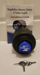 Saphrec Heavy Duty Trailer Lock Fits 2-5/16 Inch Coupler Model# 2516. Fixed Price $70.00.