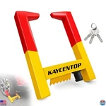 Kaycentop Heavy-duty Wheel Lock Clamp Anti-theft For Trailers, Suvs, Boats. Fixed Price $68.23.