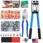 Cable Crimping Tool 6-50MM Wire Plug Crimper Battery Terminal Connector Kit. Fixed Price $52.99.
