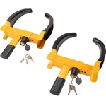 Wheel Lock, 2 Packs Universal Clamp Adjustable Anti Theft Trailer. Fixed Price $45.36.