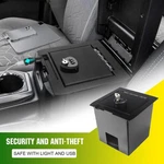 For Toyota Tacoma 2016-2023 Center Console Safe Box With Key/code Access & Led. Fixed Price $99.50.