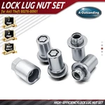 For Toyota And Lexus Alloy Wheel Lock Lug Nut Set Anti Theft 00276-00901. Fixed Price $22.88.
