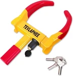 Tevlaphee Universal Wheel Lock Heavy Duty Security Trailer Anti Theft. Fixed Price $59.99.