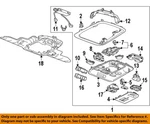 Gm Oem 13-19 Ats Overhead Console-sensor Bracket 22759267. Fixed Price $36.82.