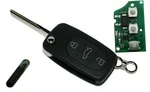 For Audi Flip Key Sending Unit 4D0837231N 4D0837246B 433.92MHZ ID48. Fixed Price $83.69.