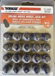 Dorman 711-355C Matte Black Spline Drive Lock Set M12-1.50 Brand New. Fixed Price $36.98.