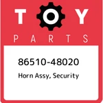 86510-48020 Toyota Horn Assy, Security 8651048020, New Genuine Oem Part. Fixed Price $72.84.