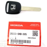 Genuine Oem Honda 35111-SNB-305 Immobilizer Key. Fixed Price $66.43.
