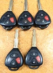 Lot Of 5 Oem Toyota Scion Key Fob Remote M0ZB41TG 3 Button. Fixed Price $67.50.
