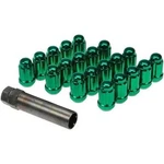 Dorman 711-255F Wheel Lock Kit Green Spline Drive Set (1/2"- 20). Fixed Price $24.98.