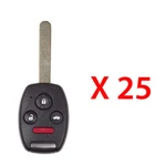 New Replacement For Honda Accord Remote Head Key Fob 4B OUCG8D-380H-A (25 Pack). Fixed Price $135.58.