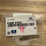 Usa New Genuine Hyundai Key Insert Blank 81996-S1000. Fixed Price $25.00.