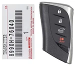 For 19-21 Select Lexus Oem 4B Smart Prox Remote Key Fob 8990H-76040 315 Mhz. Fixed Price $249.95.