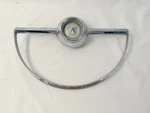 Old Vtg Ford Master Guide Chrome Metal Power Steering Wheel Automobile Car. Fixed Price $74.95.