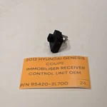 2012 Hyundai Genesis Coupe Immobiliser Receiver Control Unit 95420-2L700 Oem. Fixed Price $13.08.