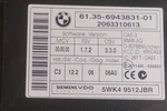 61.35-6943831-01 Bmw Access System Control CAS3 5WK49512JBR 0L01Y Chip. Fixed Price $195.00.