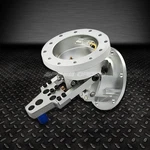 Nrg Aluminum Racing Steering Wheel Quick Release Tilt System +key+lock Silver. Fixed Price $250.00.