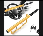 Lama Heavy Duty Steering Wheel Lock Car Anti-theft Device, Universal Vehicle. Fixed Price $35.00.