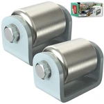 New Latch.it 2-PACK Skid Wheels Trailer Anti-rub. Fixed Price $44.99.