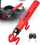 Jetmore Steering Wheel Anti-theft Device, Locks For Cars, Red. Fixed Price $42.46.