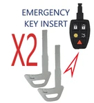 X2 Key Insert Blade Uncut Replacement For Select Jaguar Volvo 30699265 HU101. Fixed Price $14.99.