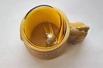 Jendyk KPLMK5HD-KD Sahara Gold Heavy Duty King Pin Lock For Tractor Trailers. Fixed Price $29.00.