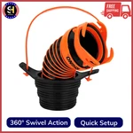 Flexible 3-IN-1 Rv Sewer Hose Adapter & Drain Seal Easily Connect Camper. Fixed Price $17.50.