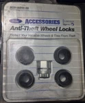 New Ford Lincoln Mercury Anti-theft Wheel Locks Lug Nuts # 3C3J-1A043-AA J62. Fixed Price $19.99.