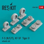 1/48 Northrop (f/n), KF-5F "tiger Ii" Wheels For Afv Club/revell/monogram. Fixed Price $8.65.