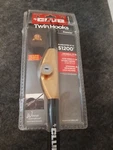 The Club 3100 Twin Hooks Steering Wheel Lock, Black/gold. Fixed Price $45.00.
