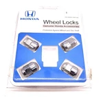 Genuine Oem Honda 08W42-SNA-100 Chrome Wheel Lock Set No Key Bag/ Socket. Fixed Price $28.00.