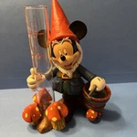 Mickey Mouse Garden Gnome Rain Gauge Statue Figurine Outdoor Decor Disney. Fixed Price $49.00.