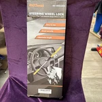 Steering Wheel Anti-theft Locking Device Universal Prevention Visible. Fixed Price $18.00.
