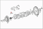 Genuine Mercedes Fitted Spring 6119910068. Fixed Price $6.71.