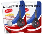 New Replacement For Toyota Yaris Remote Head Key 3B MOZB41TG Non Chip (2 Pack). Fixed Price $39.53.