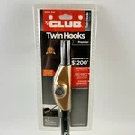 The Club 3100 Wheel Twin Hooks Steering Lock, Black/gold Car. Fixed Price $41.09.