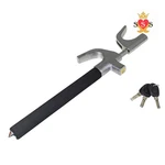 Amtech J0507 Adjustable Steering Wheel Lock With Emergency Glass Hammer. Fixed Price $31.29.