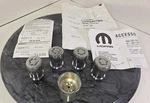 Dodge Chrysler Jeep Wheel Lock Kit 52014050AA -new Open Box. Fixed Price $34.88.