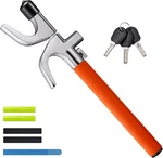 Astroai Steering Wheel Lock Heavy Duty Car Anti-theft Device With 3 Keys. Fixed Price $14.40.