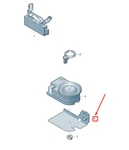 Audi Q3 8U Alarm Horn Bracket 5N0951217. Fixed Price $36.35.