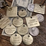 Custom Vintage Looking Brass Key Fob, Car, Truck, Motorcycle, $14.95-$24.95. Fixed Price $14.95.