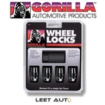 Gorilla Wheel Locks, Black, 12MM 1.50 Thread, Bulge Acorn, 12X1.5, 71631NBC. Fixed Price $29.88.