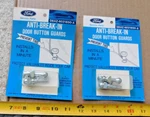 2 Nos Packages Anti Break-in Door Button Guards 1978-79 Ford Cars Front Rear. Fixed Price $10.00.