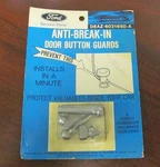 1962-93 Nos Ford & Mercury Anti-break-in Door Button Guards Kit. Fixed Price $5.00.