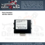 Toyota Sienna Immobilizer Computer Module 2004, 2005, 2006 Oem 89780-08010. Fixed Price $135.00.
