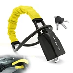 Kaycentop Car Steering Wheel Lock, Seat Belt Anti-theft Device, Yellow. Fixed Price $60.08.